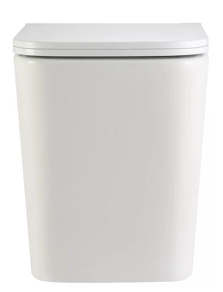 Унитаз Iberica Blanca Toledo Alto IB.TLA.331.1В1 приставной, безободковый, белый