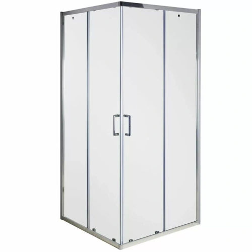 Душевой уголок Timo Altti 619 Clean Glass прозрачный 90х90 квадратный, без поддона, хром от магазина Vanna-Vanna.ru!