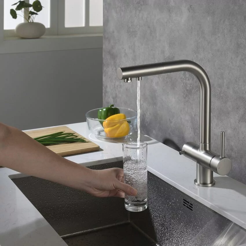 Смеситель для кухни Timo Saona 2356/18FL черное золото