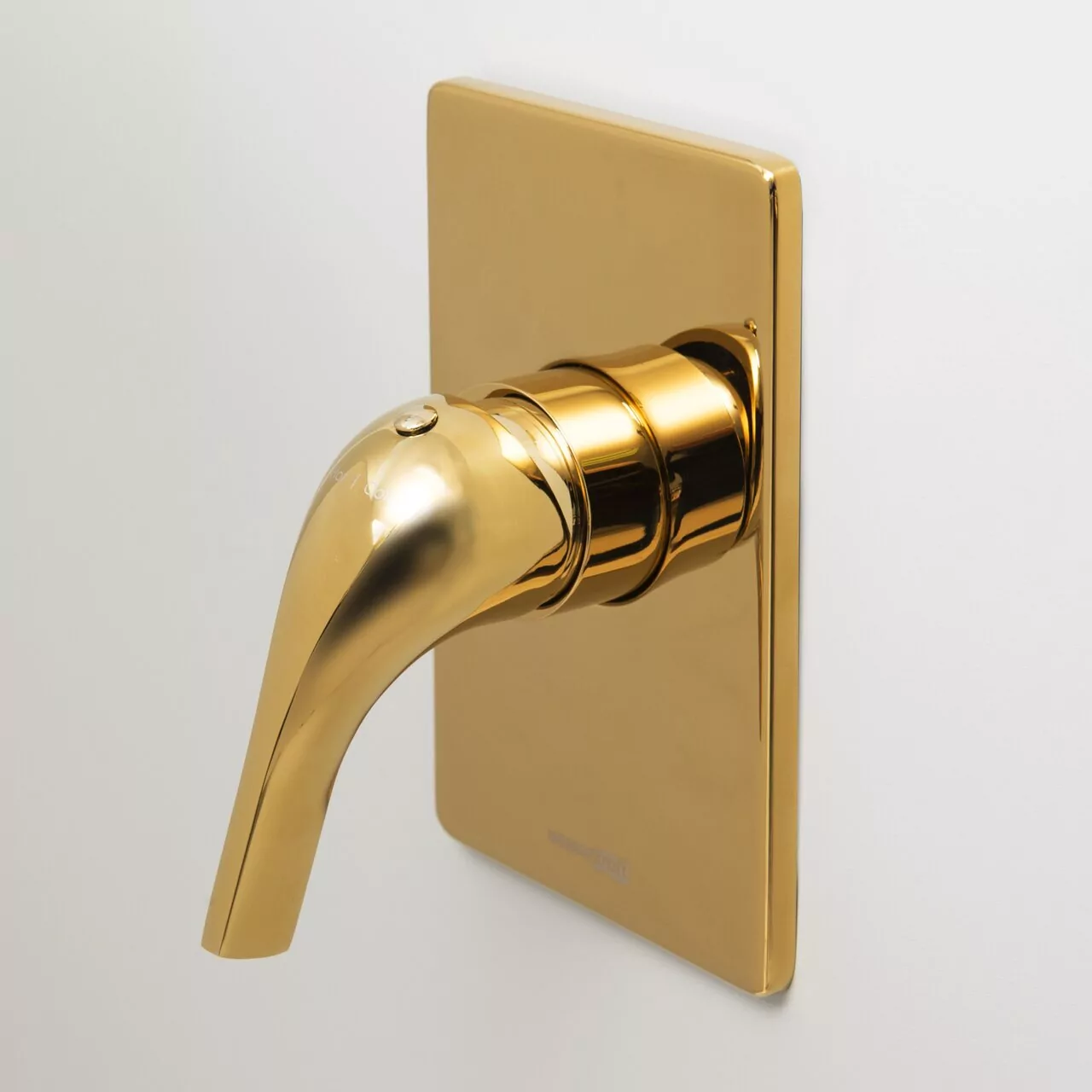 Смеситель WasserKRAFT Sauer 7151 встраиваемый, на 1 выход, глянцевое золото