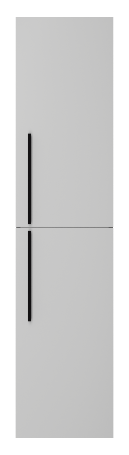 Пенал Misty Ненси 35 подвесной, L/R, серый