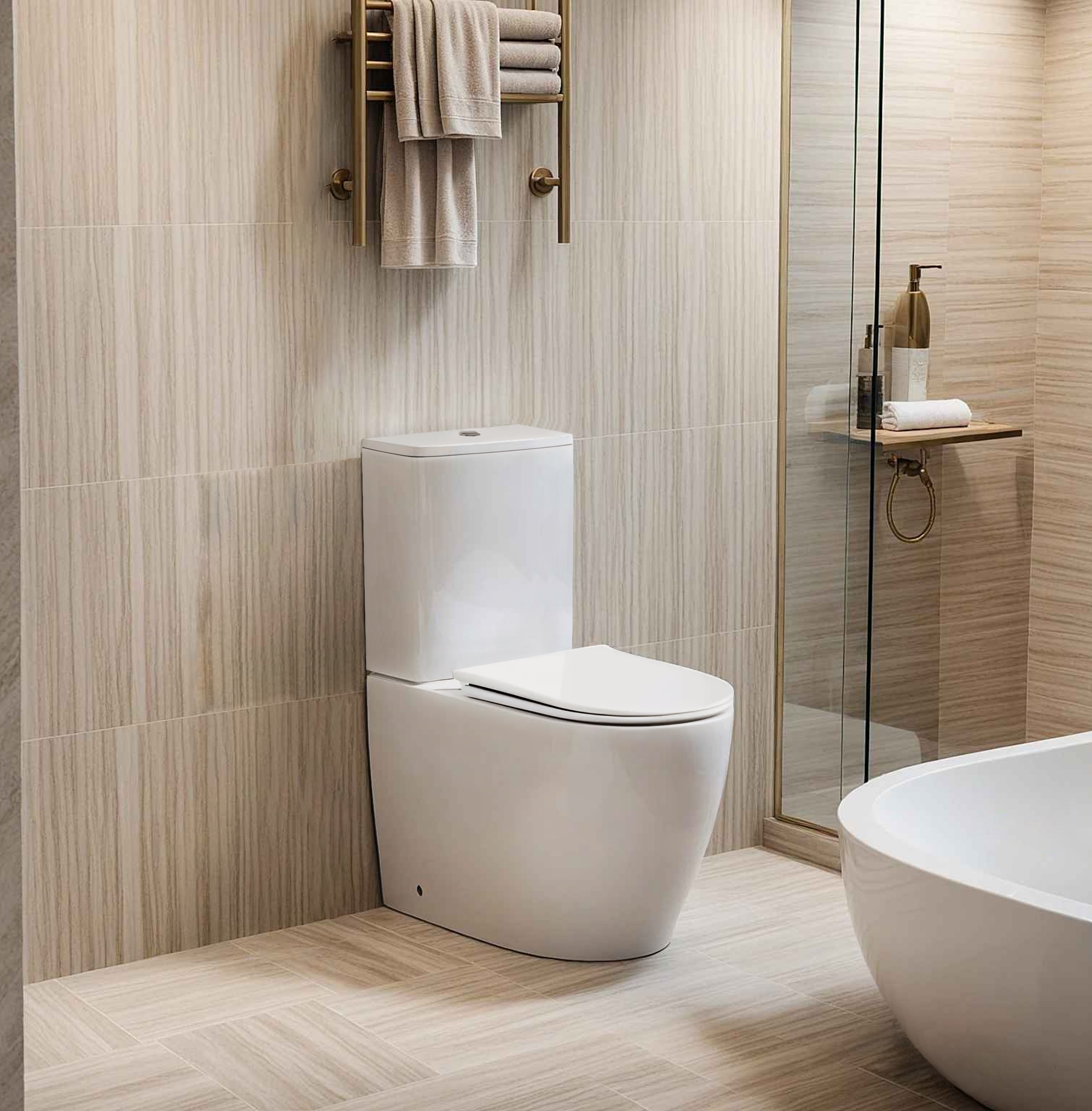 Унитаз Cerutti Spa VINCE Tornado CT10373 напольный, белый