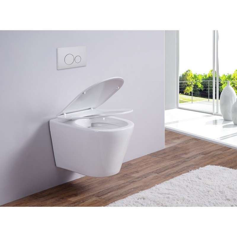 Унитаз подвесной Esbano CLAVEL (White) 480x360x355 от магазина Vanna-Vanna.ru!