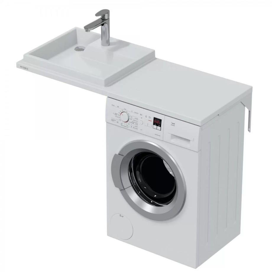 Раковина Санта Юпитер 1300х500 L белая