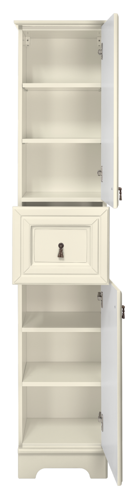 Пенал Misty Лувр 35 напольный, R, слоновая кость