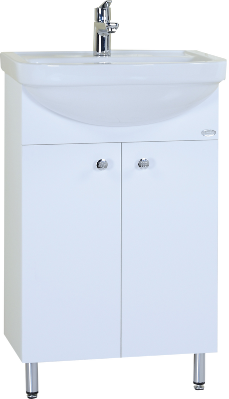 Мебель для ванной Onika Крит 52.10 комплект, собранный, напольный, белый