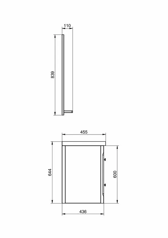 Зеркало ASB Woodline Кастелло 100 бежевый