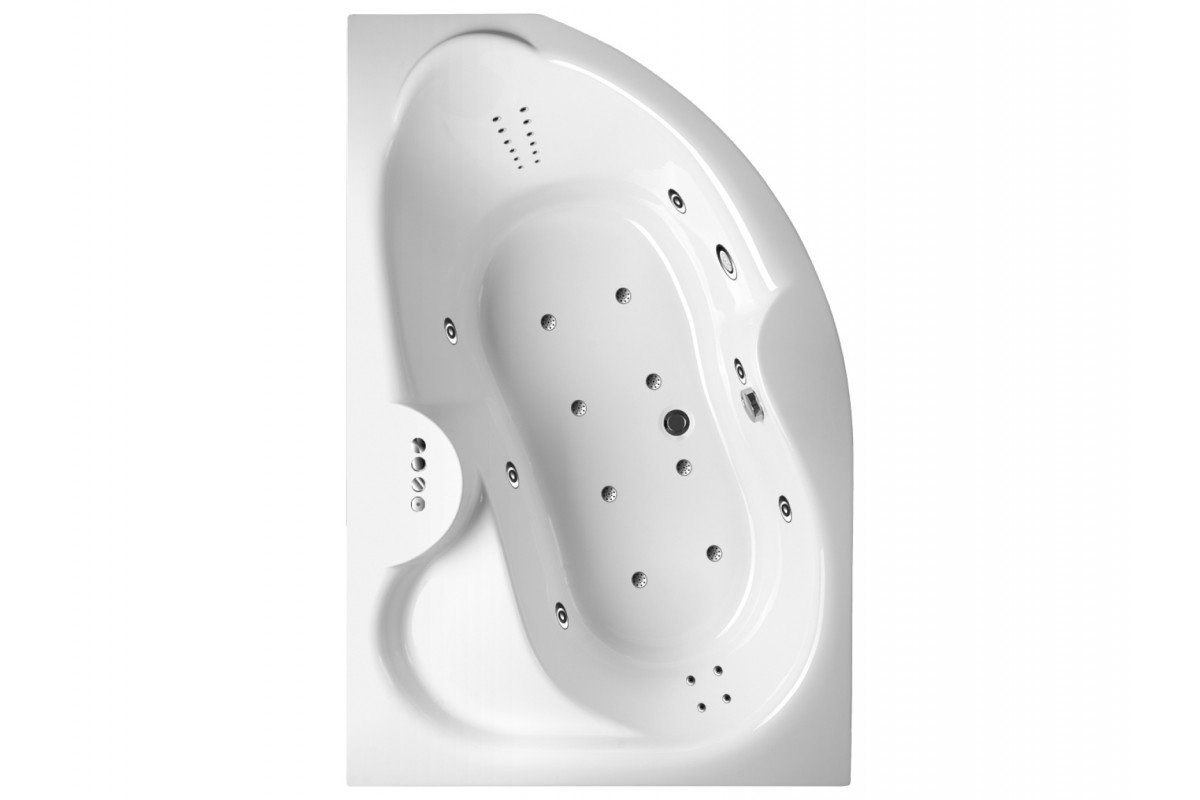 SPA - сенсор (6 гидро; 10-12 аэро;12 Шиацу; 4 Евромик; Хромотерапия)