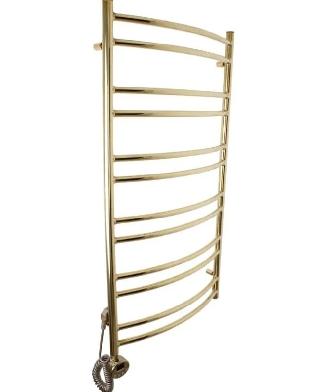 Полотенцесушитель электрический Domoterm Калипсо П12 500x1000 EL золото