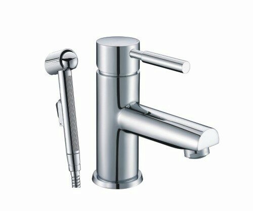 Смеситель с гигиеническим душем для раковины WasserKraft Main 4108 хром