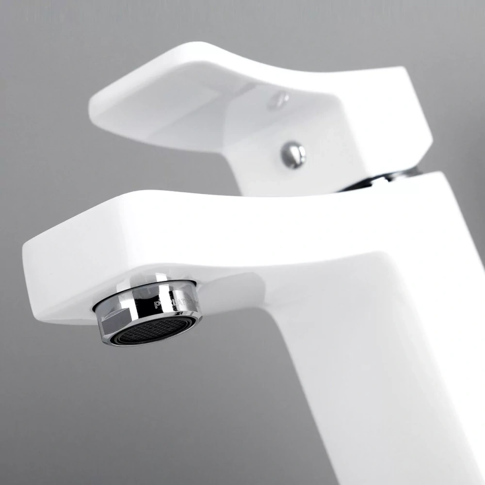 Смеситель для раковины WasserKraft Aller 1063WHITE белый хром от магазина Vanna-Vanna.ru!