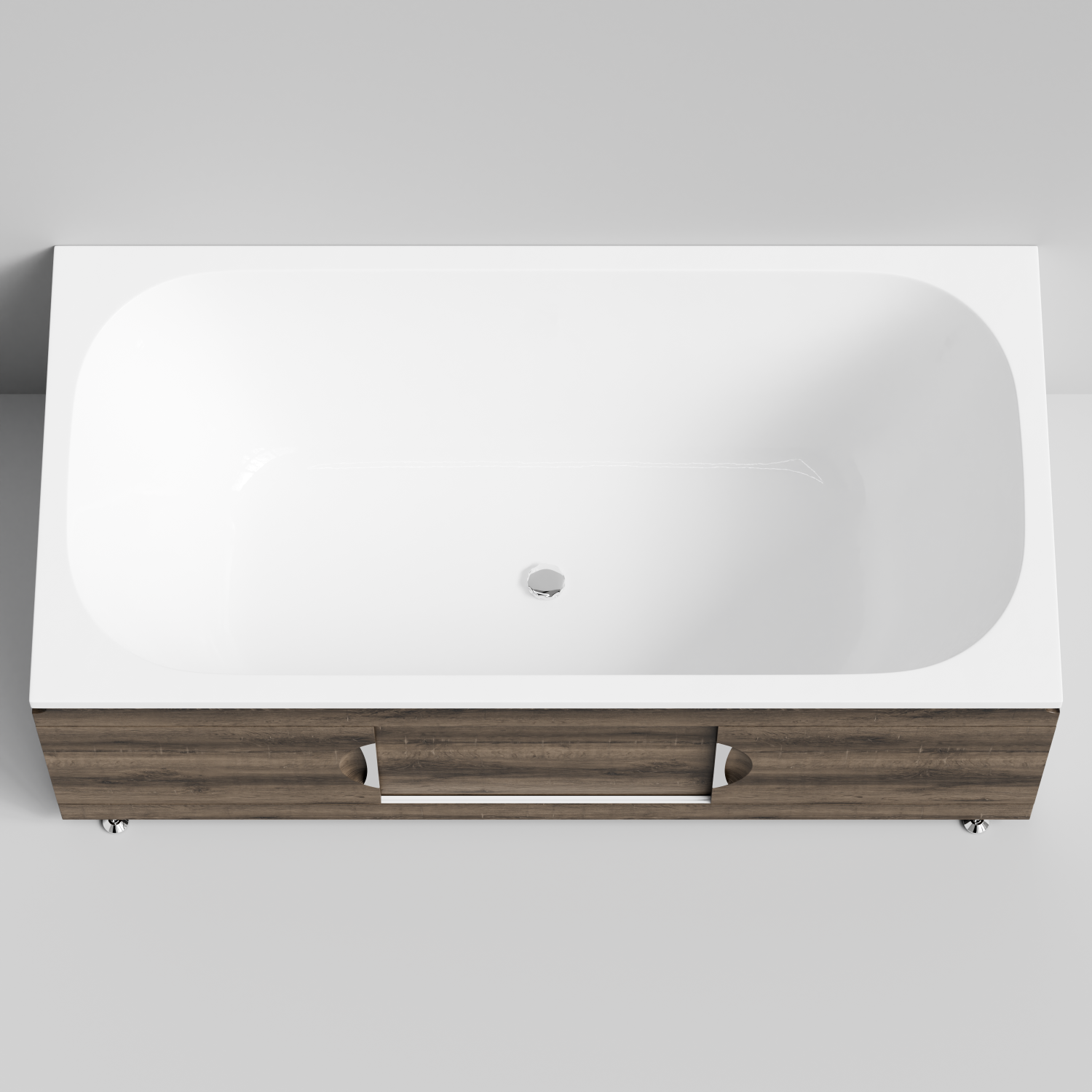 Экран под ванну Vod-ok Топ 170 раздвижной Дуб крымский коричневый