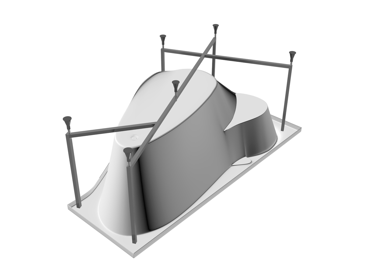 Ванна акриловая Relisan Isabella 170х90 R