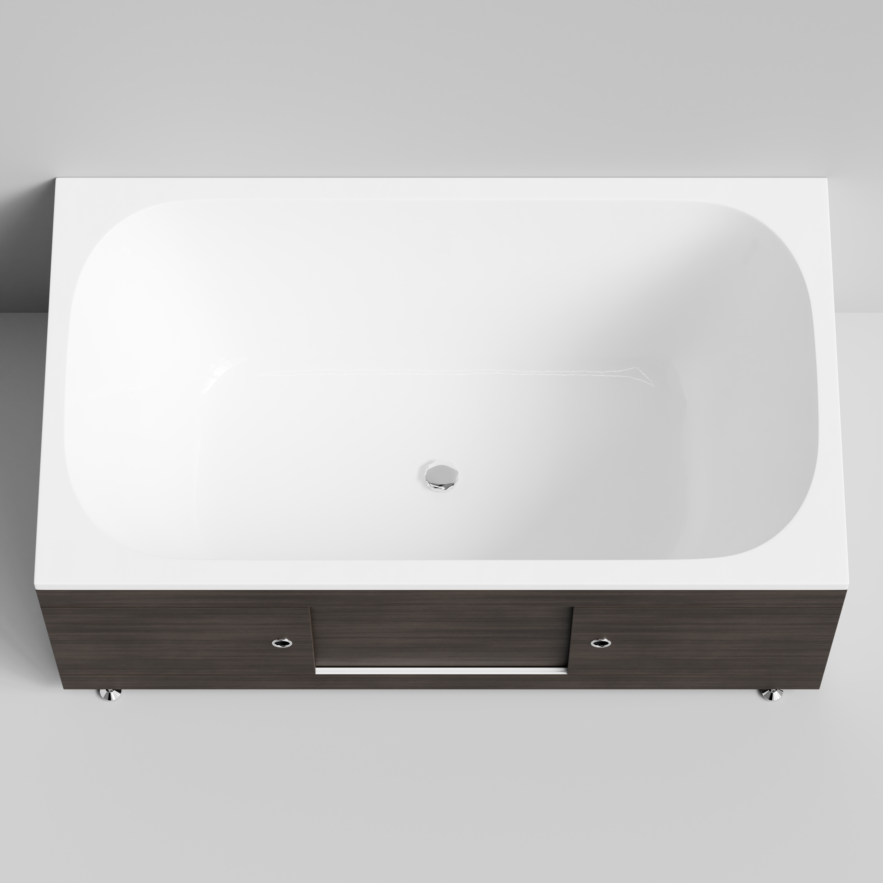 Экран под ванну Vod-ok Купе 150 раздвижной Палисандр