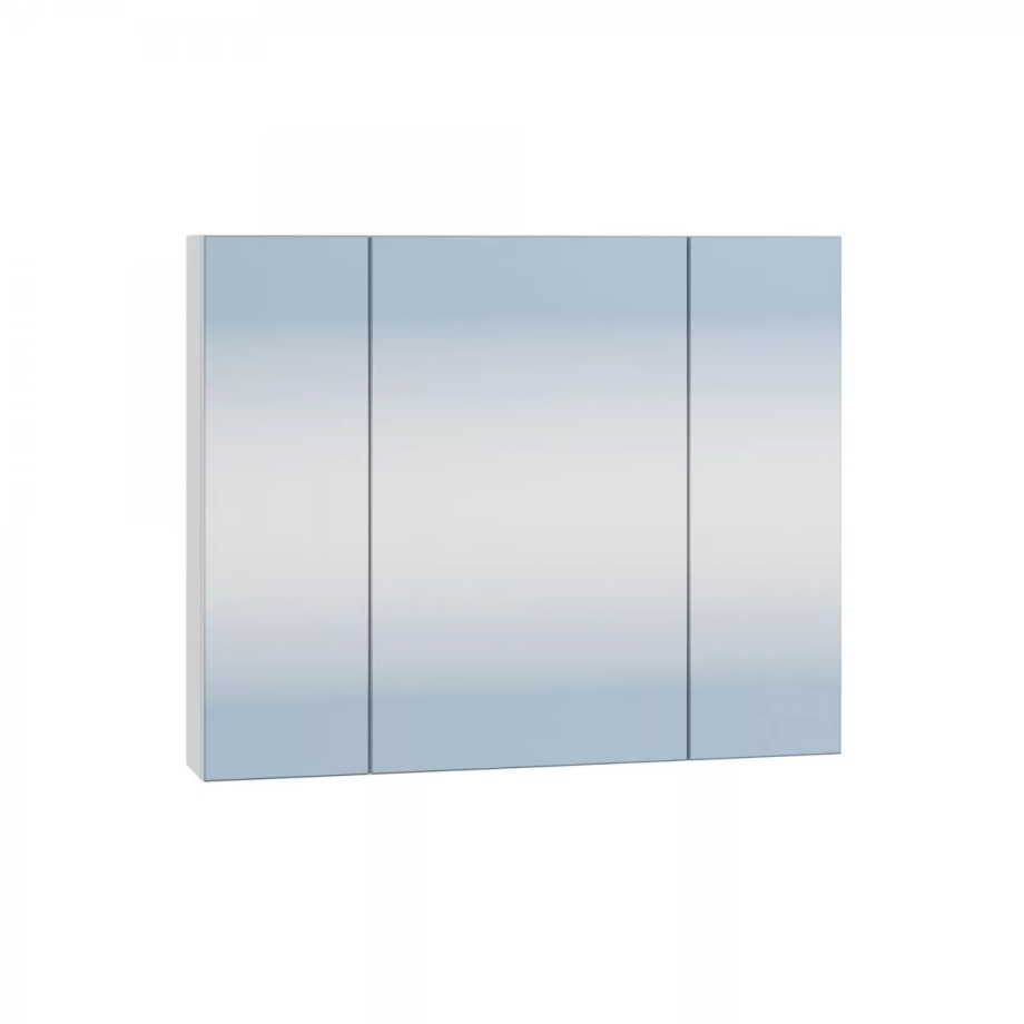 Зеркало-шкаф Санта Аврора 80 белый