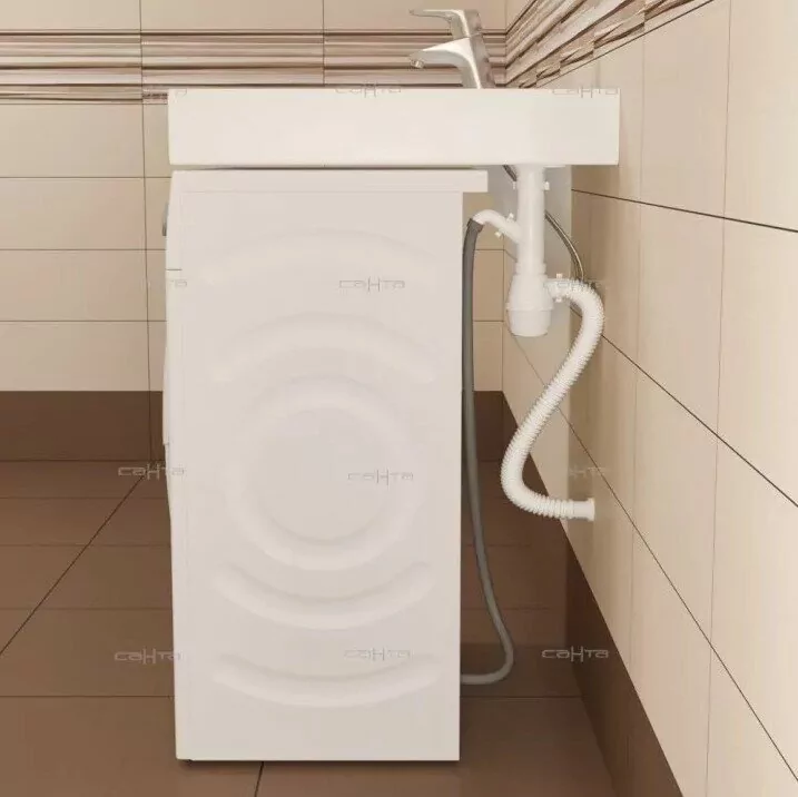 Раковина Санта Юпитер 60х55 белая