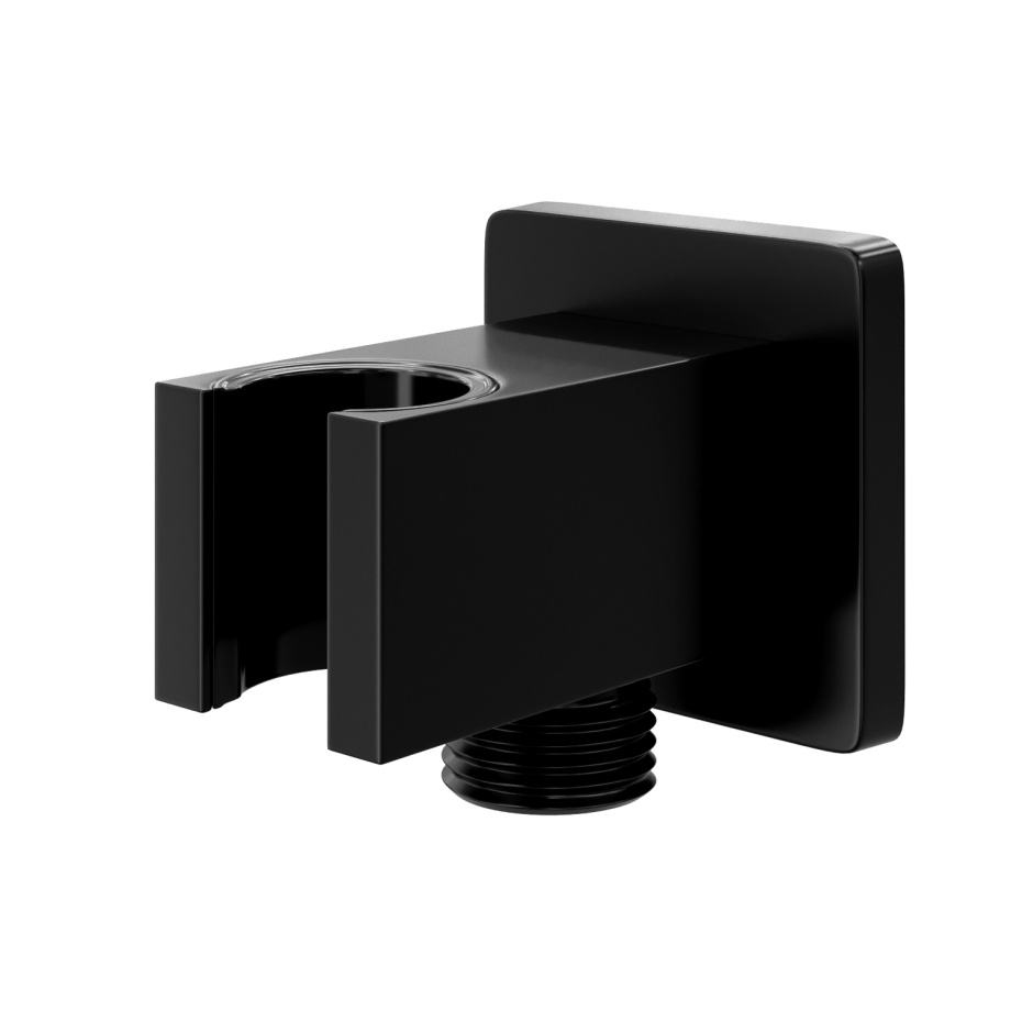 Подключение шланга Wasserkraft A222 черный Soft-touch