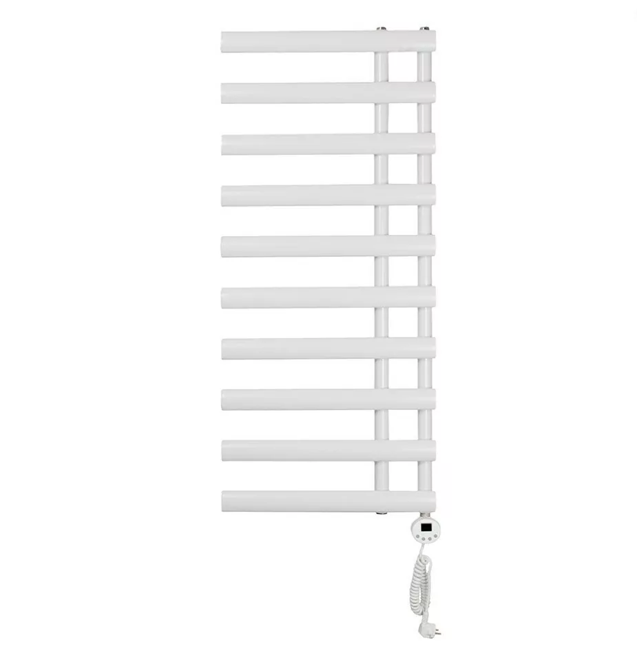 Полотенцесушитель электрический Domoterm Гамма П10 500х1140 ER правый, белый матовый