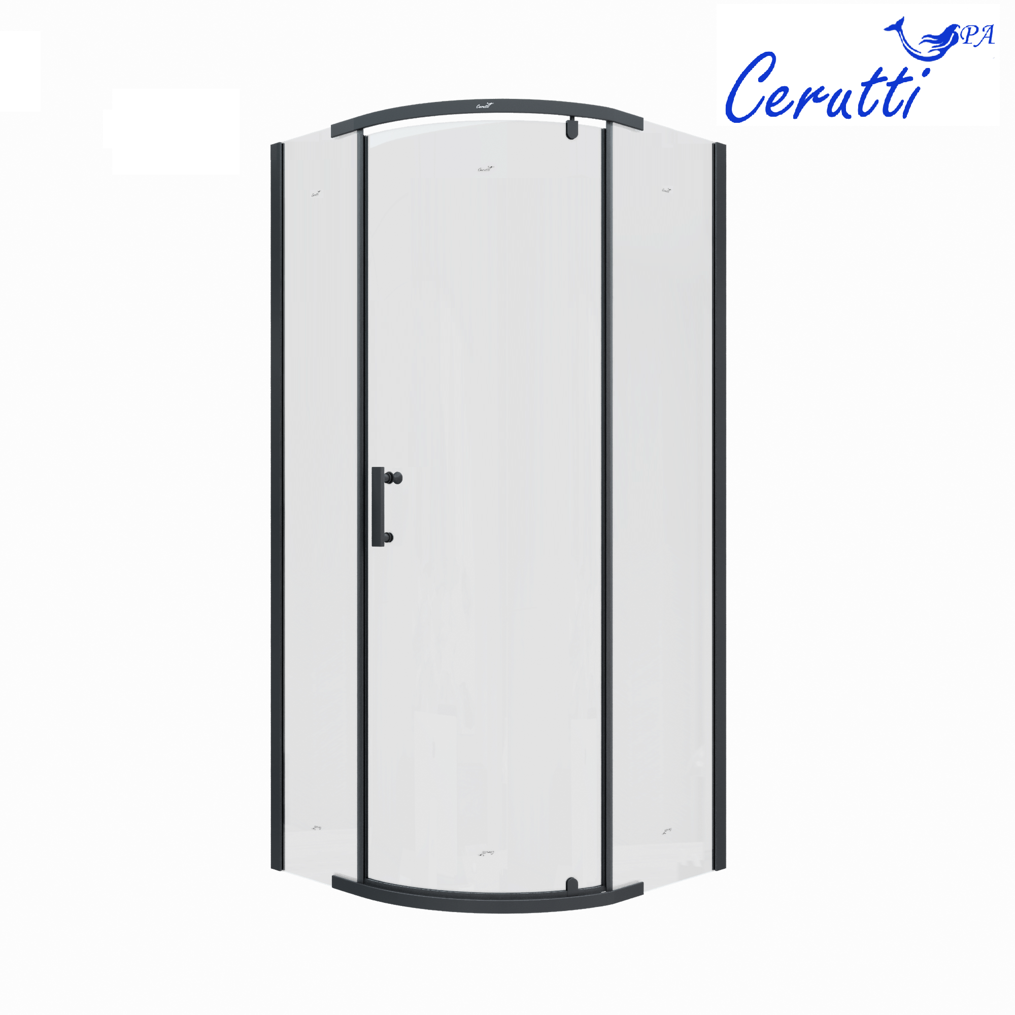 Душевой уголок Cerutti Spa KORRA Z90B  без поддона (90x90x195)