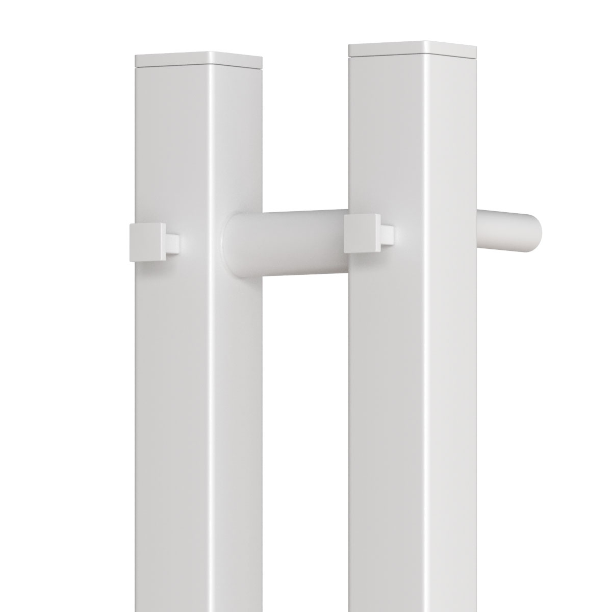 Полотенцесушитель электрический APEXTERMO Sirius SR10121WM 1200x80 с крючками, белый матовый