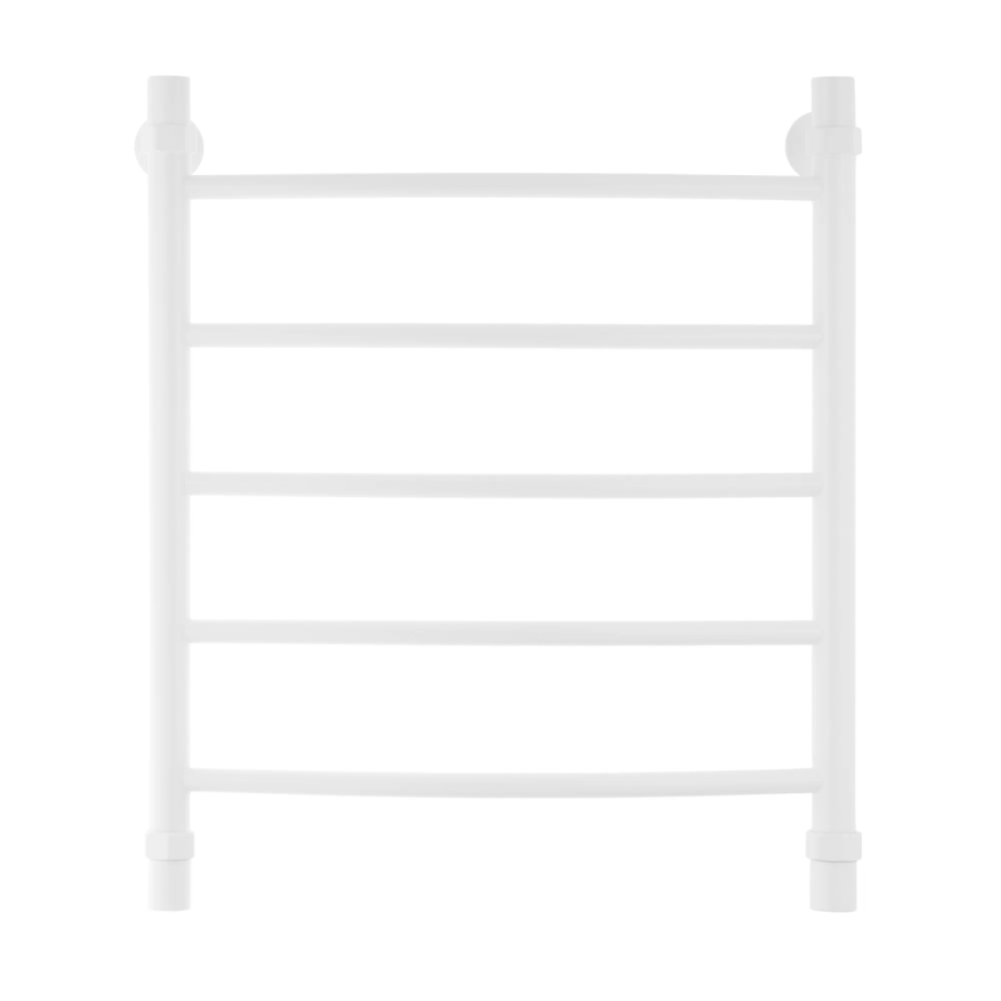 Полотенцесушитель водяной Energy Classic 600x500 белый матовый, тип "лесенка", нержавеющая сталь, подключение 3/4"