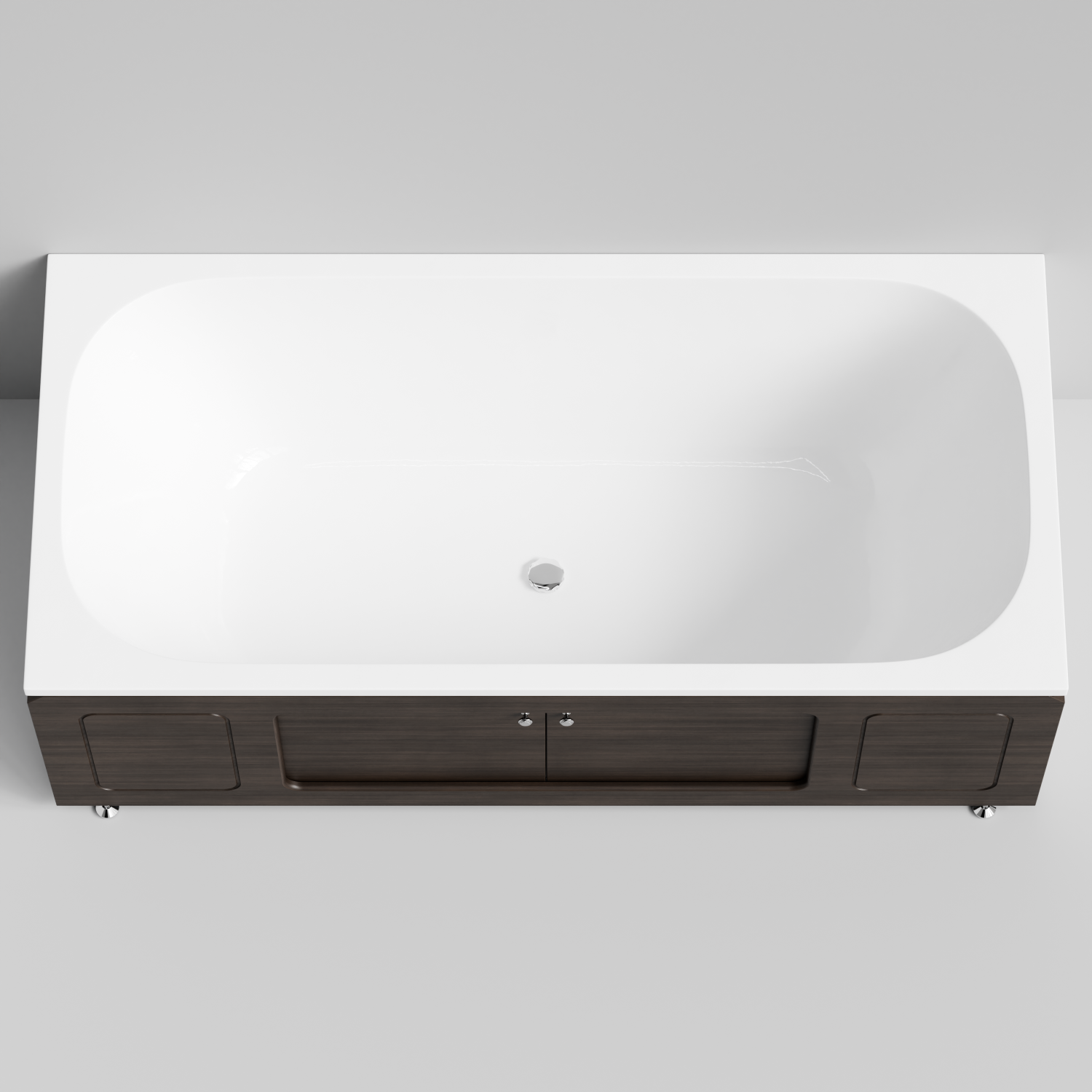 Экран под ванну Vod-ok Лидер 180 раздвижной Палисандр