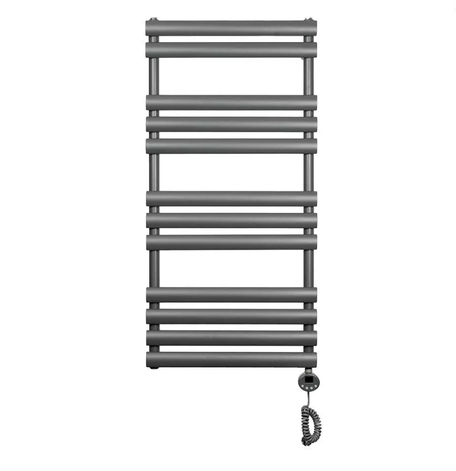 Полотенцесушитель электрический Domoterm Альфа П12 500х1130 ER правый, графит