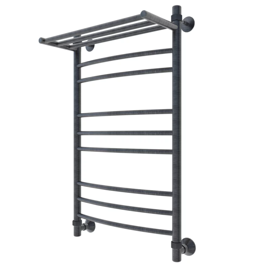 Полотенцесушитель водяной Veconi Nemi-B, 50/80, графит