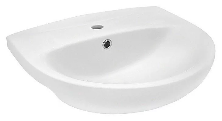 Тумба с раковиной Style Line Олеандр-2 55 напольная, белая