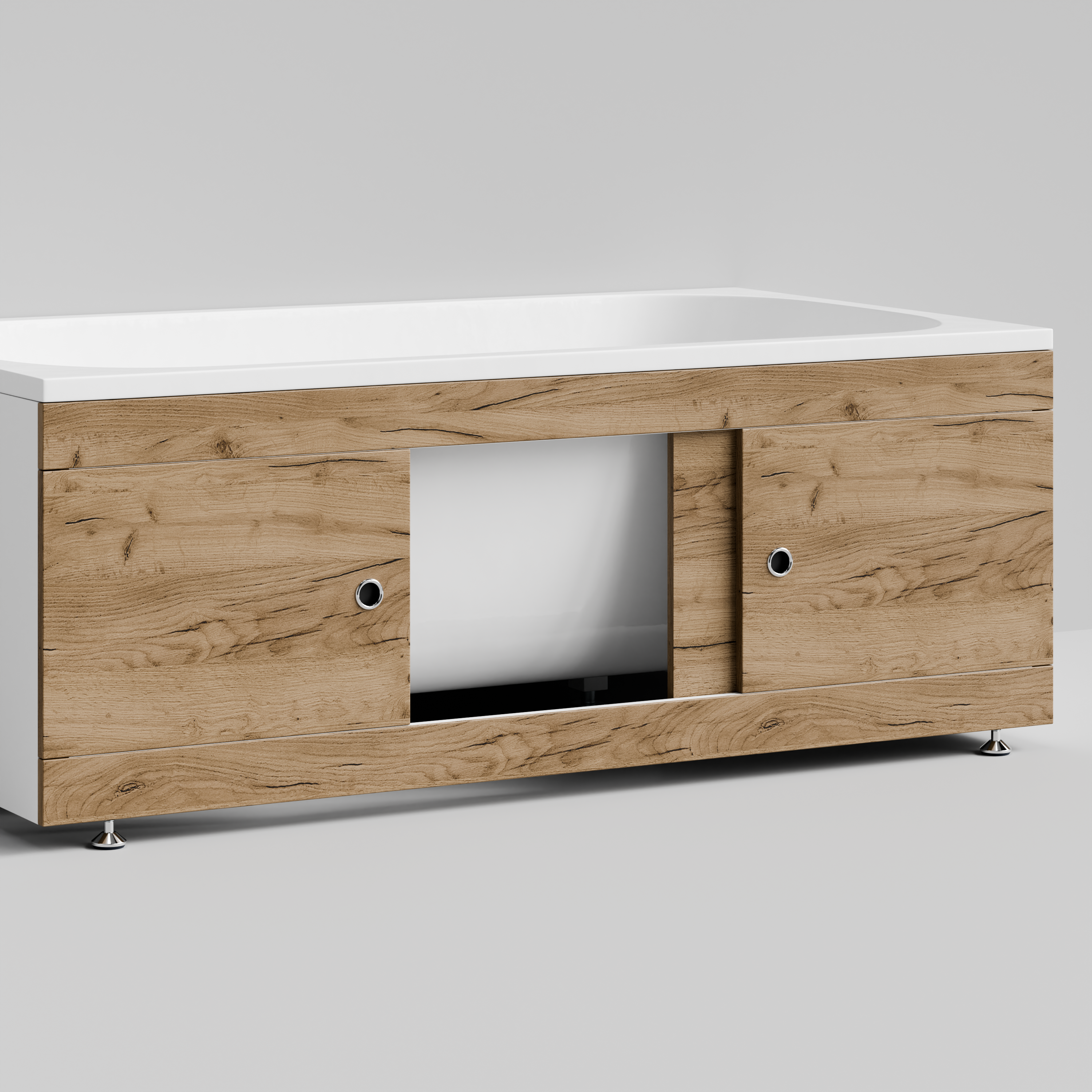 Экран под ванну Vod-ok Купе 150 раздвижной Дуб Тортуга