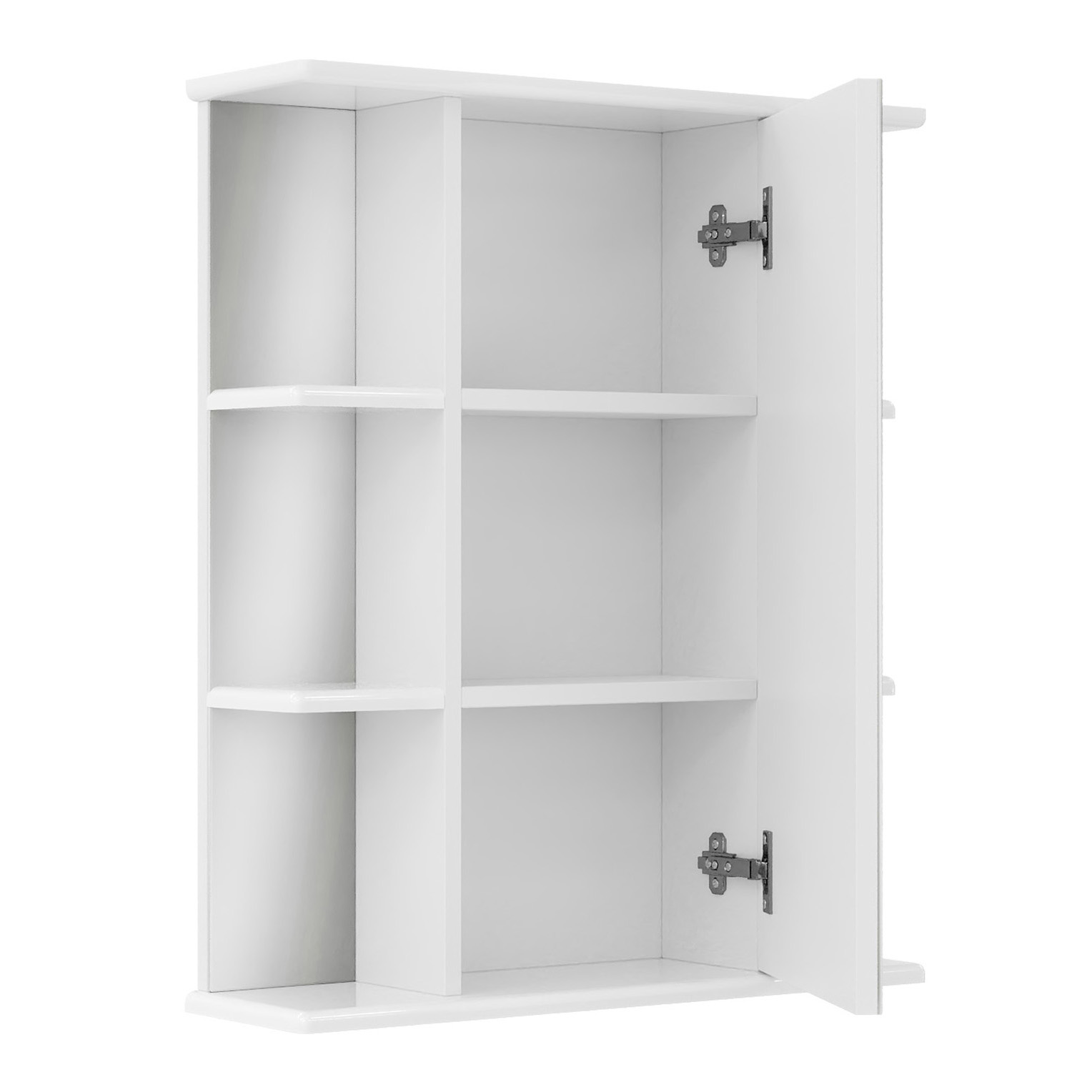 Зеркало-шкаф Onika Глория 55.00 L/R универсальное, белый