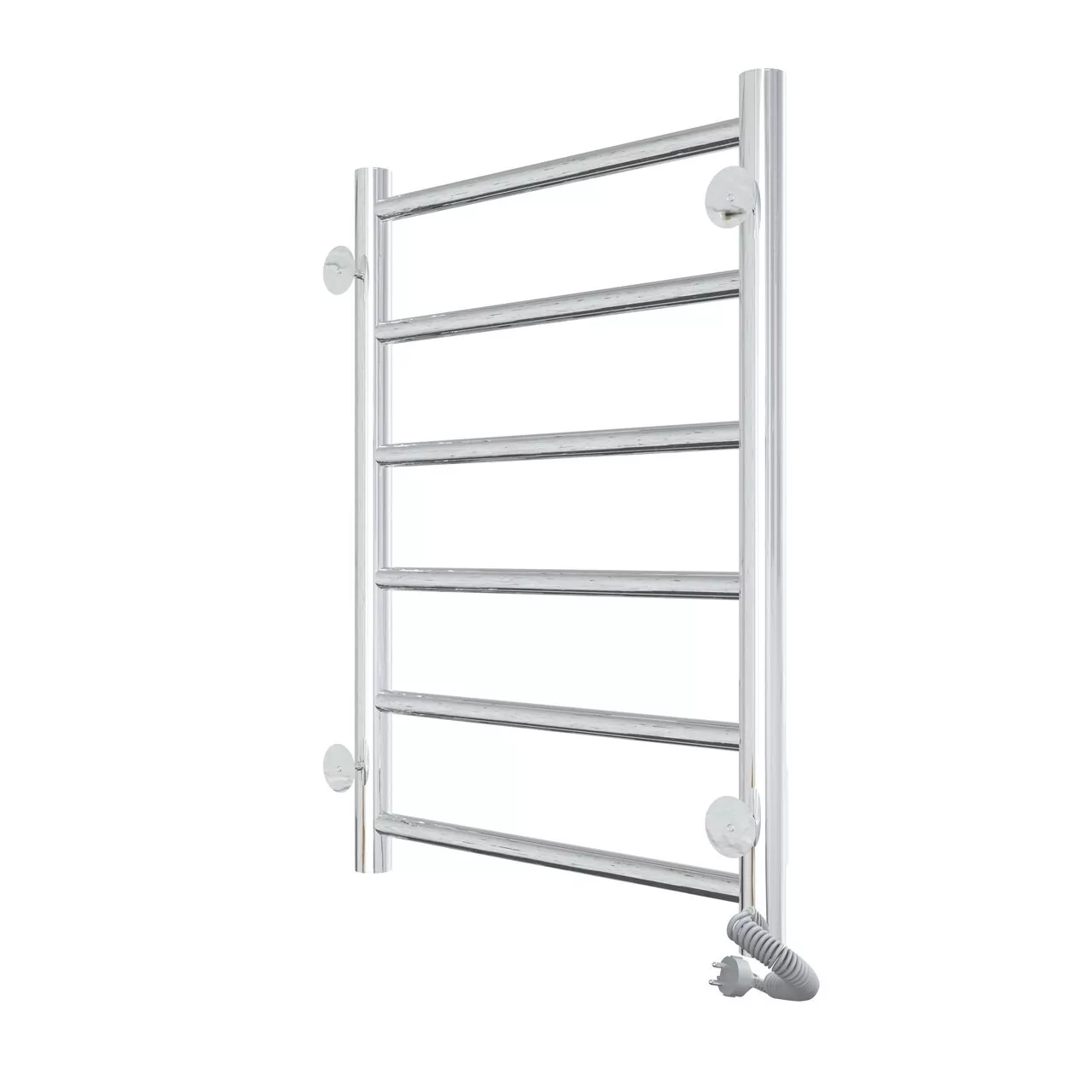 Полотенцесушитель электрический Laris Джаз П6 400х600 с терморегулятором, левый, хром