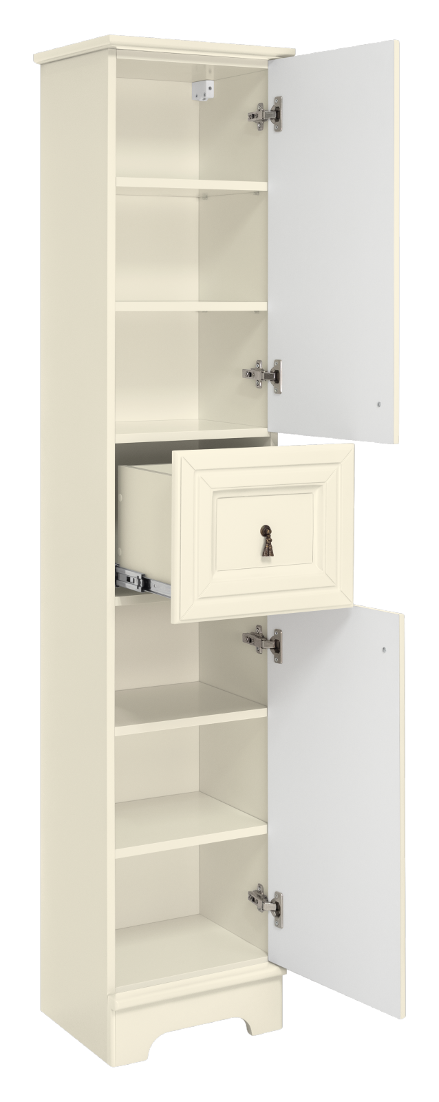 Пенал Misty Лувр 35 напольный, R, слоновая кость