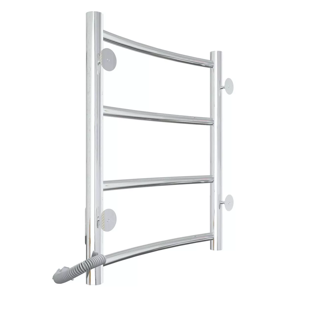 Полотенцесушитель электрический Laris Классик П4 400х500 с терморегулятором, правый, хром