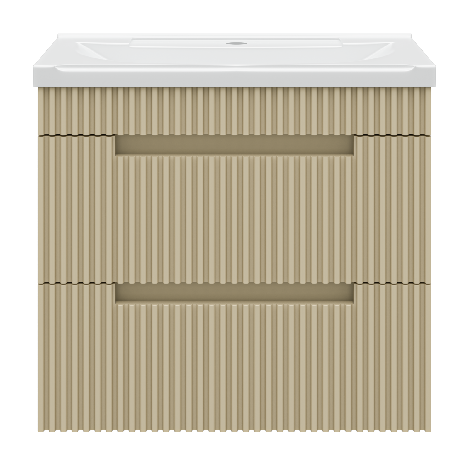 Тумба с раковиной Brevita Ariana 60 подвесная, капучино