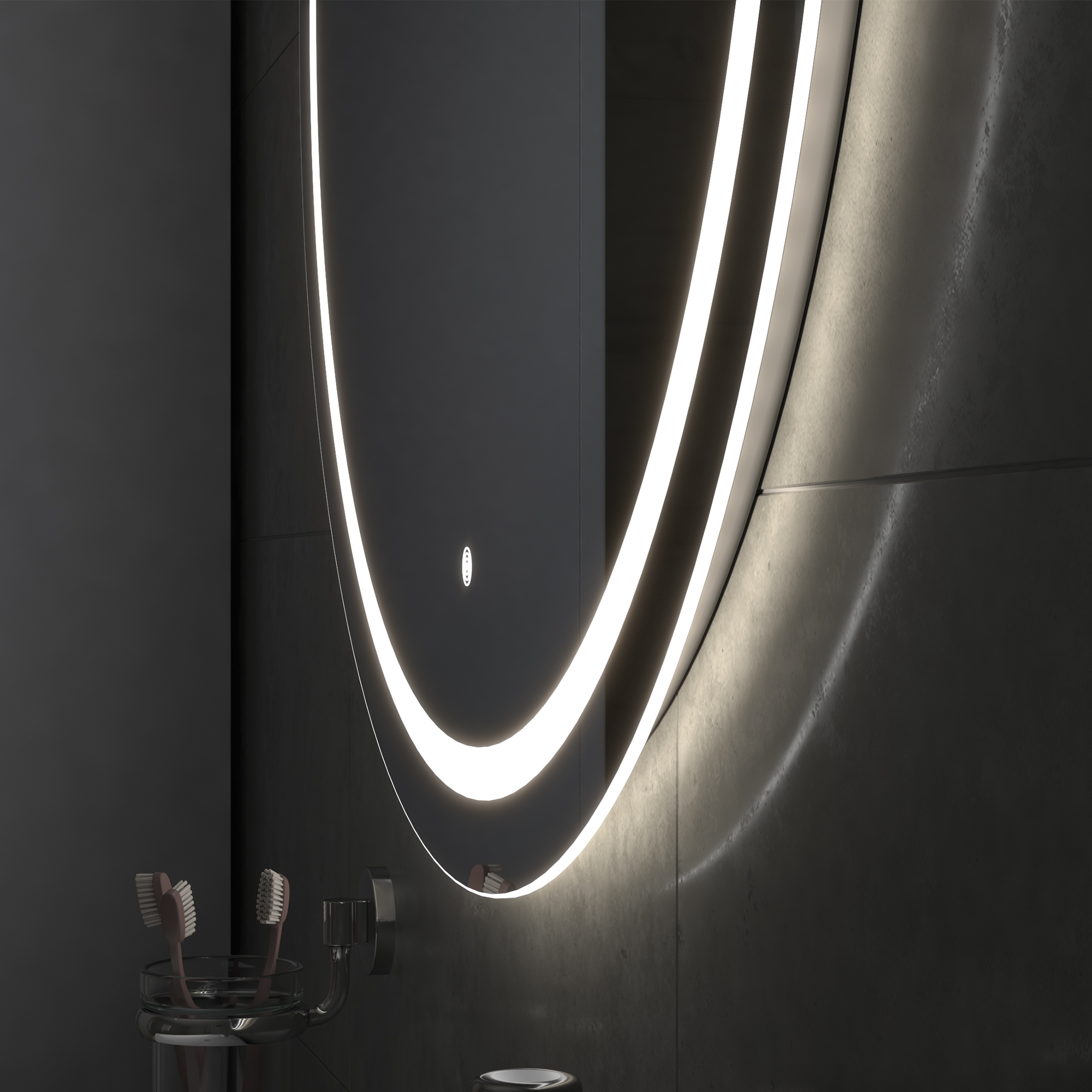 Зеркало Vigo Holly Classic 600 свет, сенсор