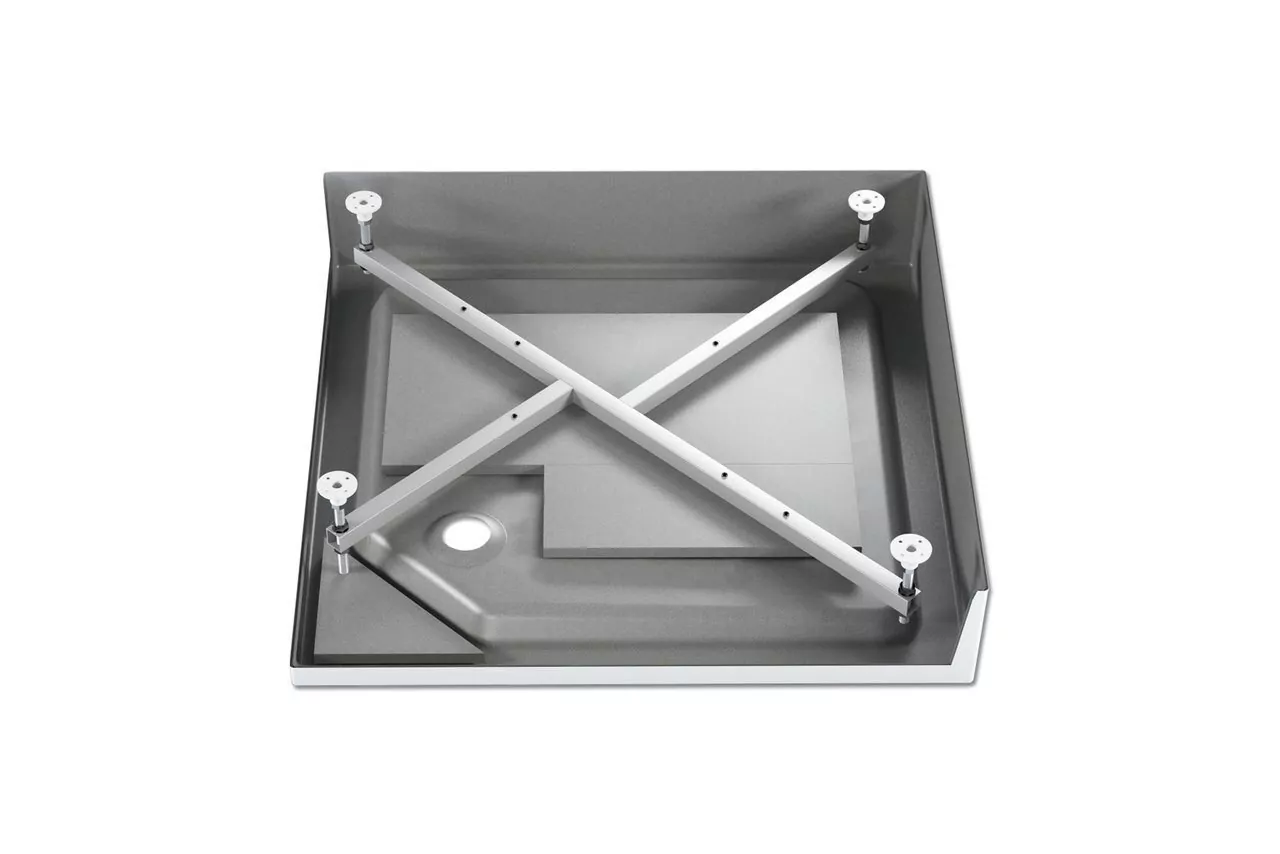 Поддон для душа Метакам Universal N 80х80 квадратный, акриловый, белый Поддон для душа Метакам Universal N 80х80 квадратный, акриловый, белый