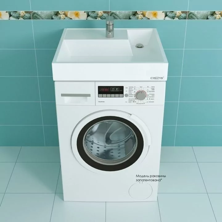 Раковина Санта Юпитер 60х60 белая