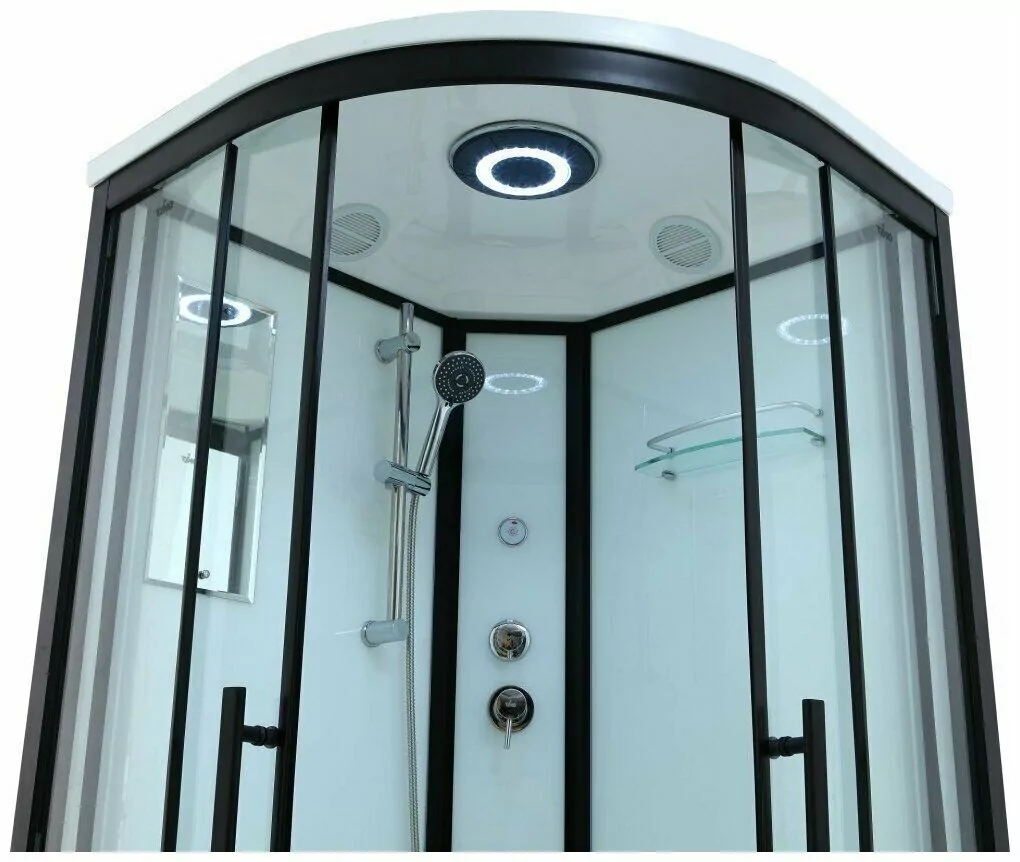 Душевая кабина Timo Standart Т-6680 Black 80x80