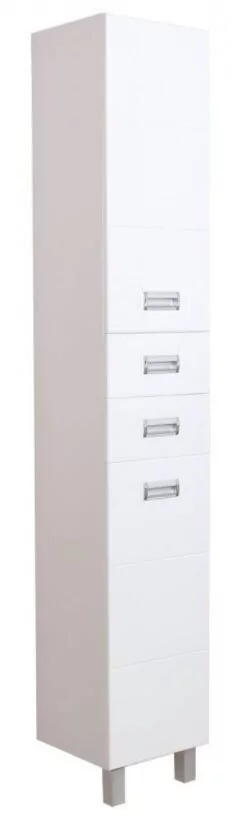 Пенал Emmy Монтана 30 L/R напольный, белый