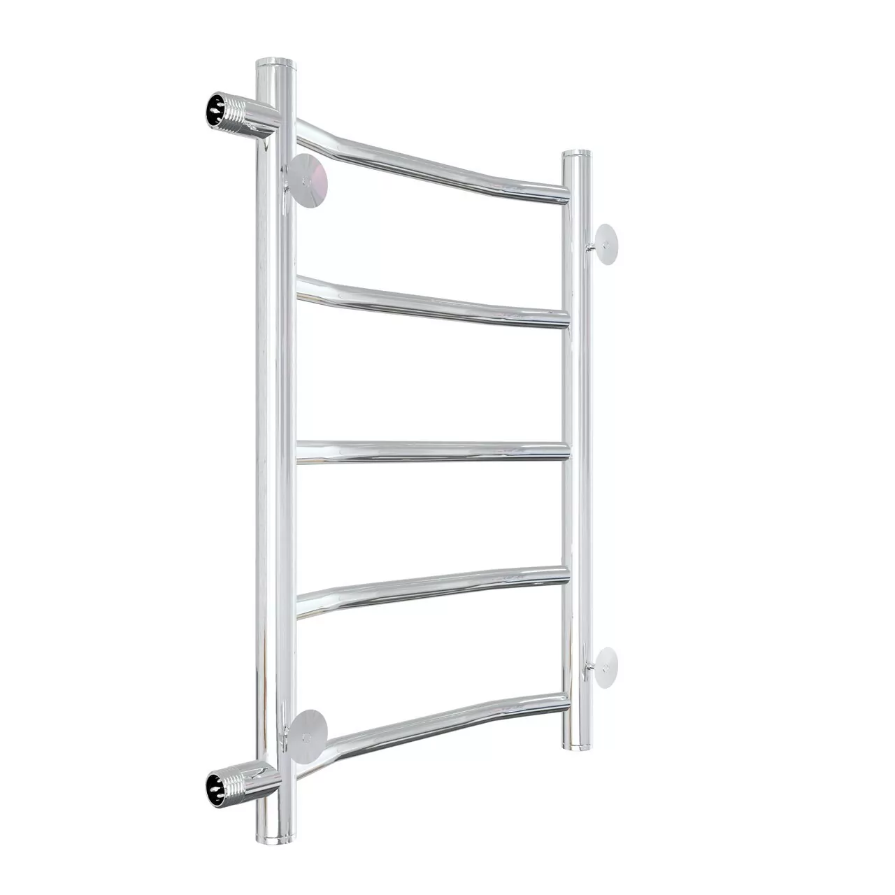 Полотенцесушитель водяной Laris Виктория П5 500х600 МЦ-1 боковой, хром