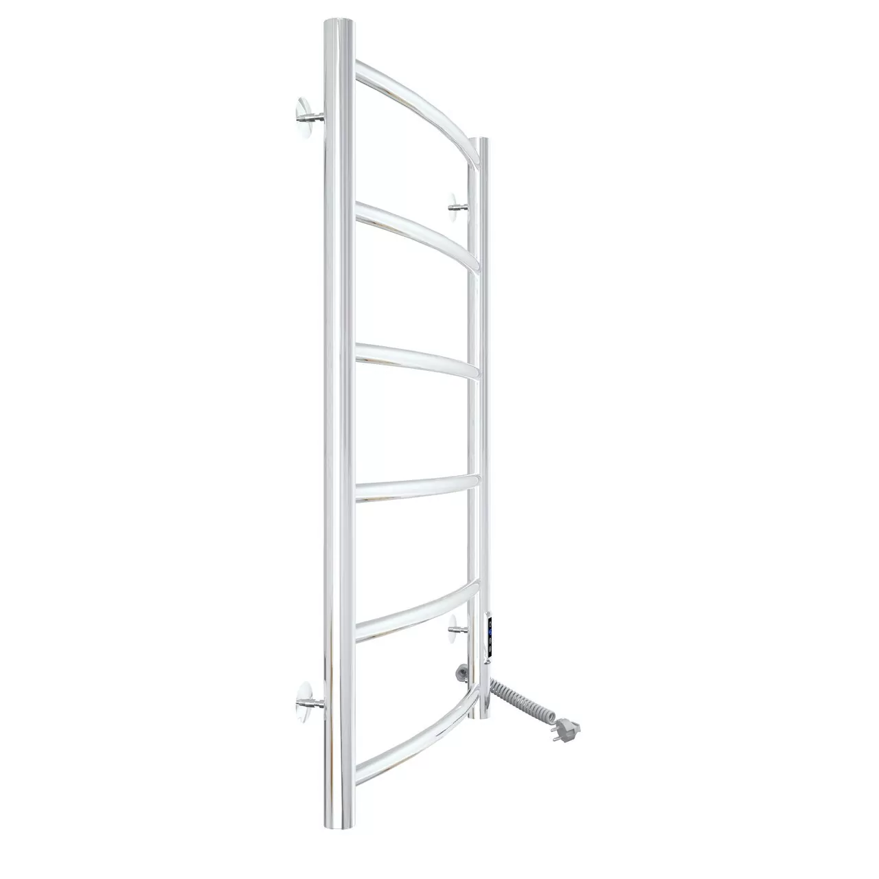 Полотенцесушитель электрический Laris Классик П6 500х800 с терморегулятором, правый, хром