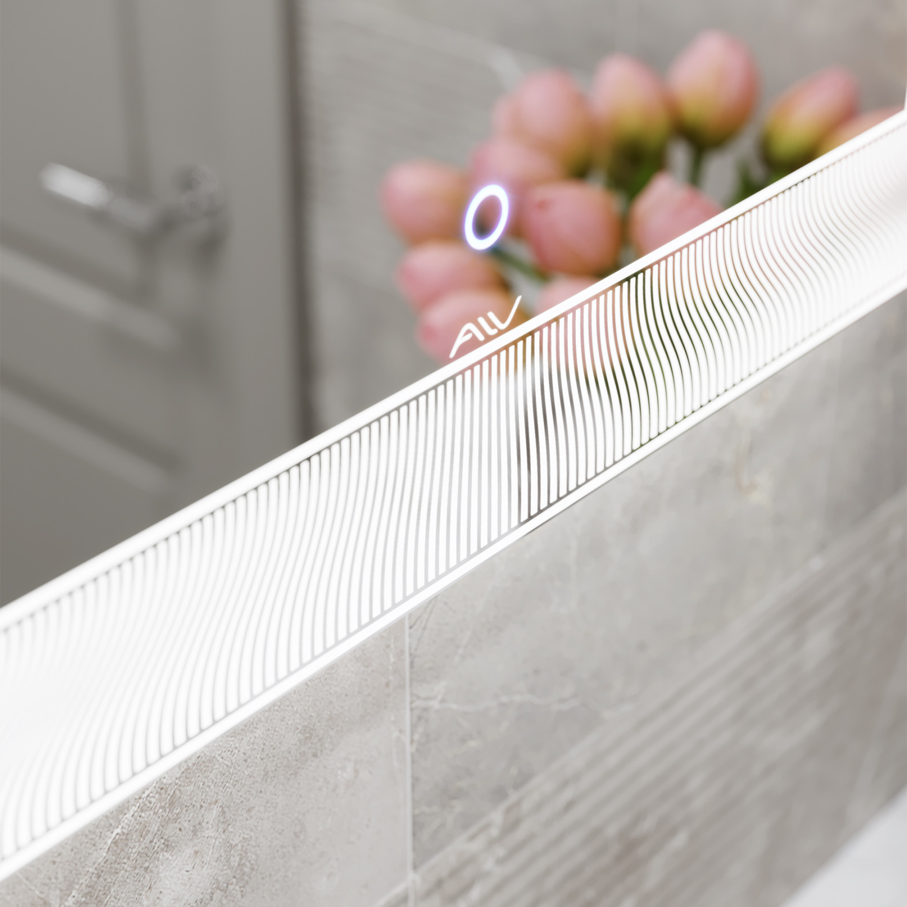 Зеркало Alavann Classic 90 свет, сенсор