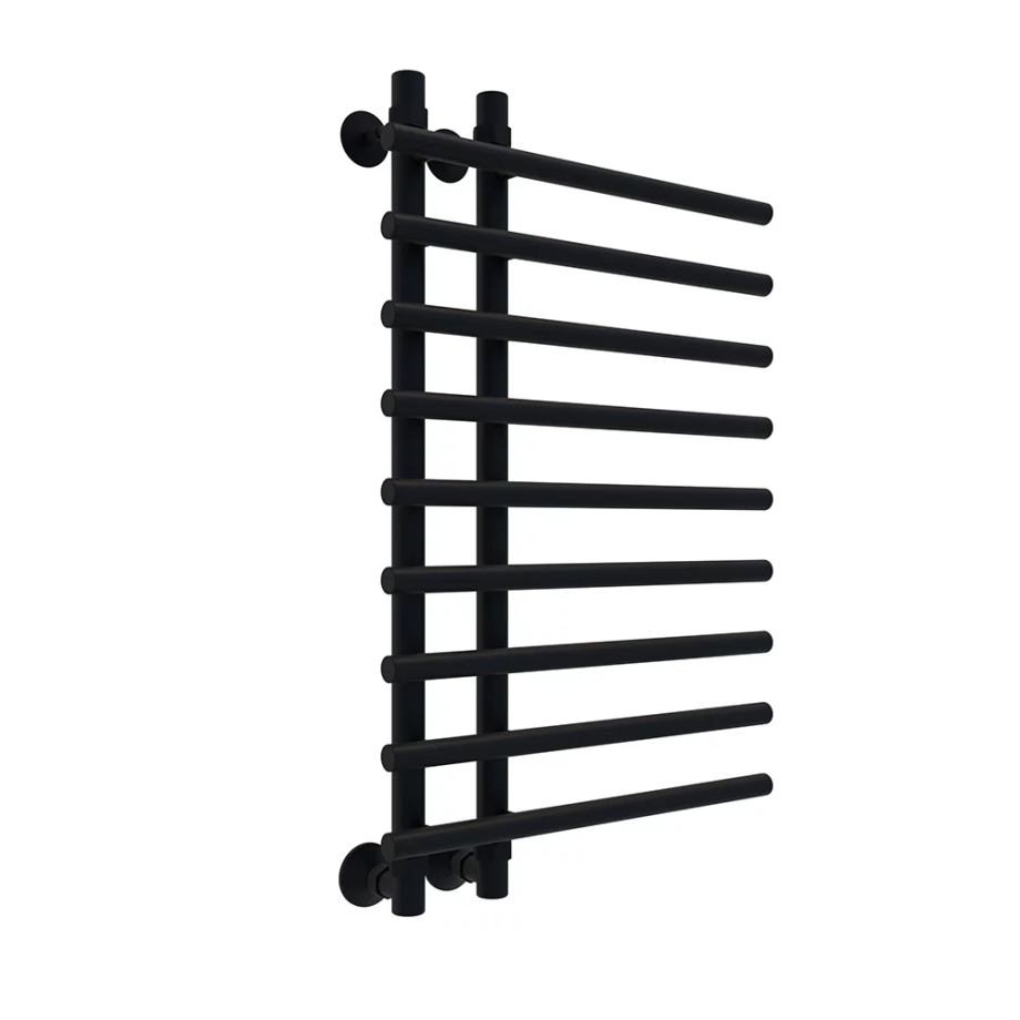 Полотенцесушитель водяной Veconi Tufo, 50/10/80, черный