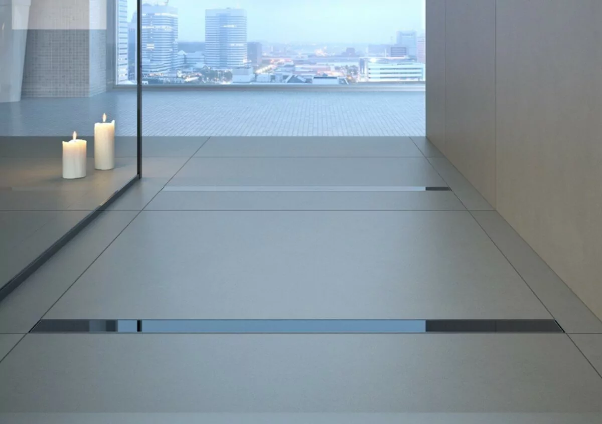 Душевой лоток ALMAes Laguna 700 LG70WH черное стекло