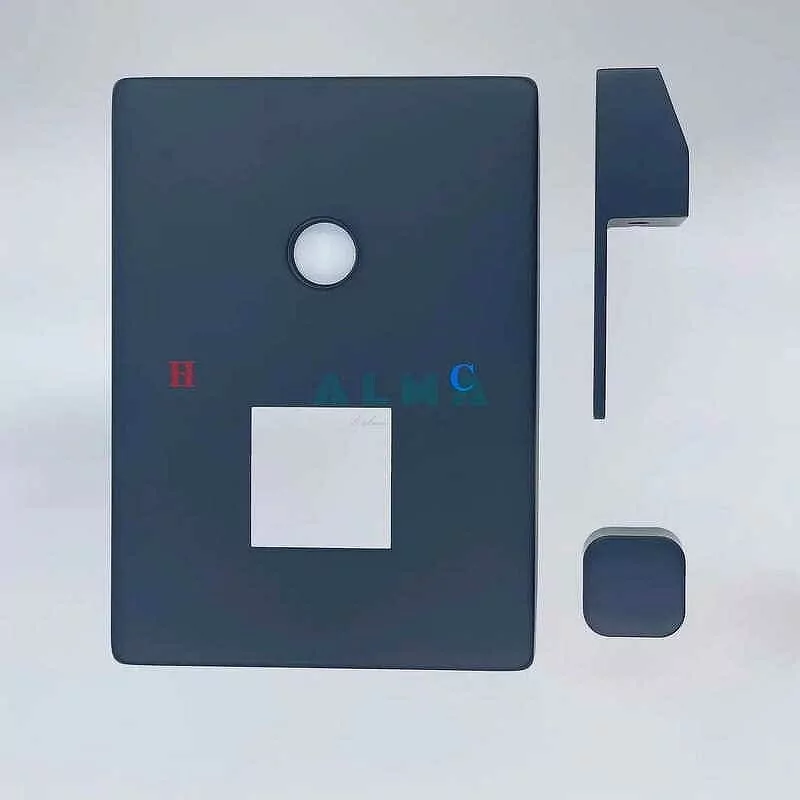 Душевой комплект ALMAes Leine TVZ-0810 черный матовый