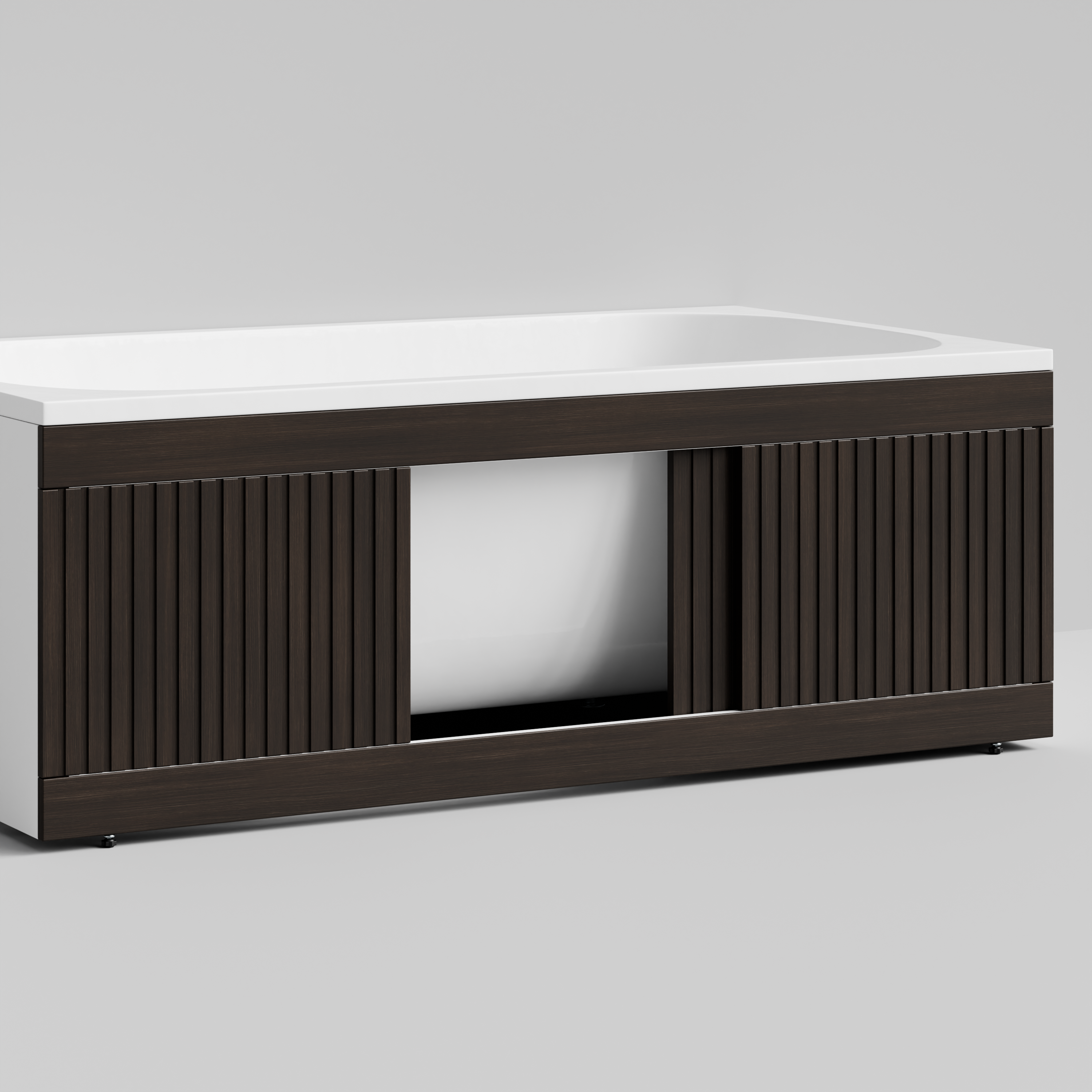 Экран под ванну Vod-ok Тач 150 раздвижной Палисандр