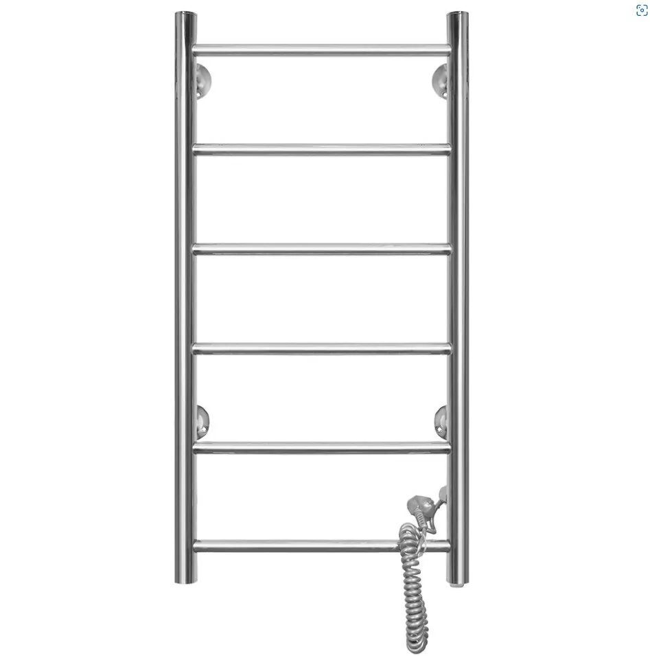 Полотенцесушитель электрический Domoterm Аврора 109-6 40х80 EK R правый, хром