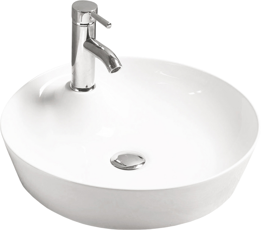 Раковина SantiLine SL-1066 накладная, белая