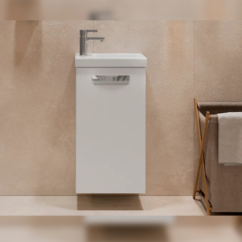 Тумба с раковиной подвесная Velvex Estea tp.EST.MOD.40.1D, 40 см